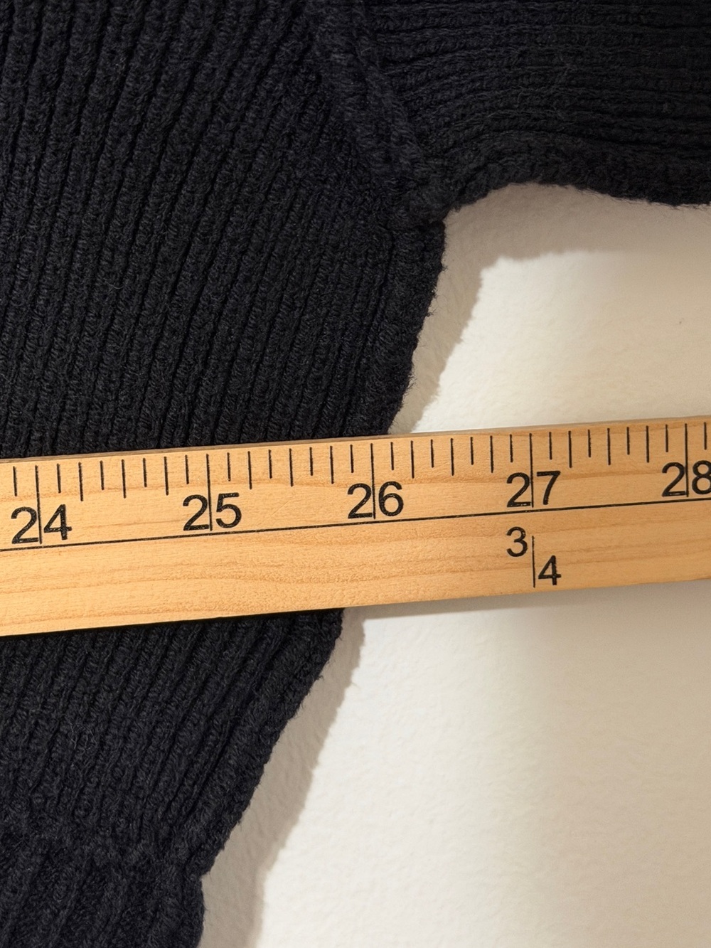 Free People Easy Street Crop Pullover Sweater Size Small Black Oversized Knit - Picture 9 of 10